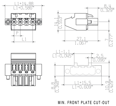1284860000 Weidmüller PCB Connection Systems Image 3
