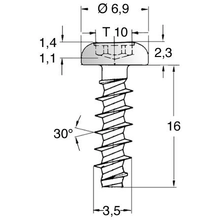 001.97.066 Ettinger Screws, Threaded Rods Image 2