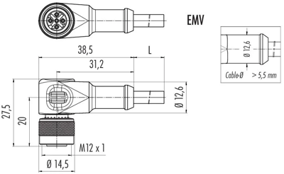 79 3534 37 04 binder Sensor-Actuator Cables Image 2