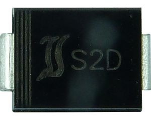 Fast SMD rectifier diode, 600 V, 3 A, DO-214AB, FR3J