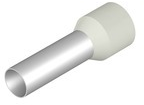 Insulated Wire end ferrule, 16 mm², 28 mm/18 mm long, white, 9021180000