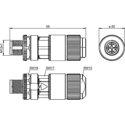 70118035 PEPPERL+FUCHS Sensor-Actuator Connectors Image 2