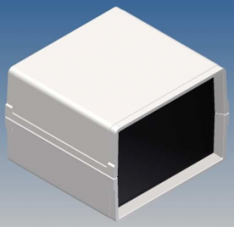ABS enclosure, (L x W x H) 85 x 80 x 60 mm, white (RAL 9002), IP54, MC22.7