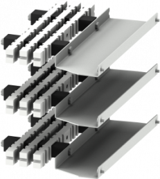 SIVACON S4 vertical distribution busbar holder non-cascaded, W: 400 mm, 1 set...