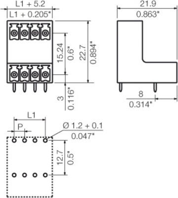 1032260000 Weidmüller PCB Connection Systems Image 3