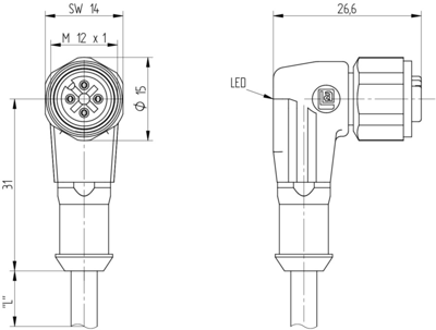 10502 Lumberg Automation Sensor-Actuator Cables Image 2