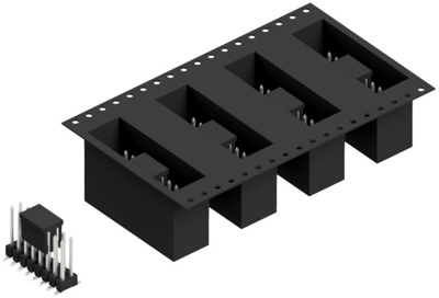 SL11SMD10416ZBTR Fischer Elektronik PCB Connection Systems