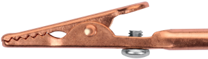 Alligator clip, L 50 mm, socket 4 mm, AK 4732 CU