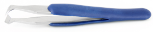 ESD tweezers, uninsulated, carbon steel, 120 mm, 15A.C.DR.1