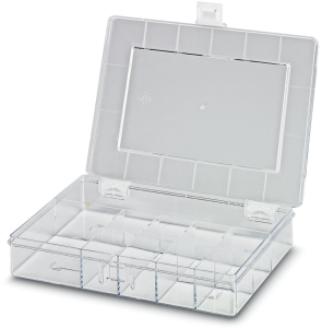 Assortment box, transparent, (L x W) 170 x 250 mm, 5020438