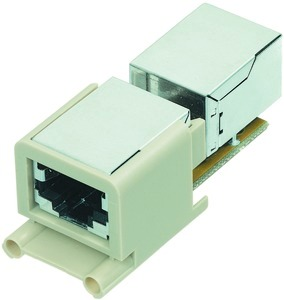 Socket contact insert, 3A, 2 pole, equipped, IDC connection, 09120032774