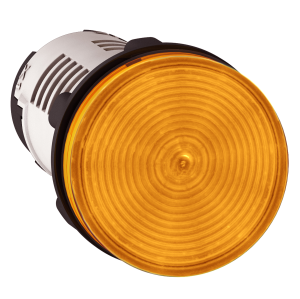 Signal light, waistband round, orange, mounting Ø 22 mm, XB7EV08MP