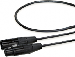 XLR Extension cable 3-pole 1 m