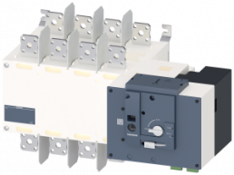Mains switch, Rotary actuator, 4 pole, 800 A, 1000 V, (W x H x D) 584 x 370 x 439.5 mm, screw mounting, 3KC4448-0FA21-0AA3