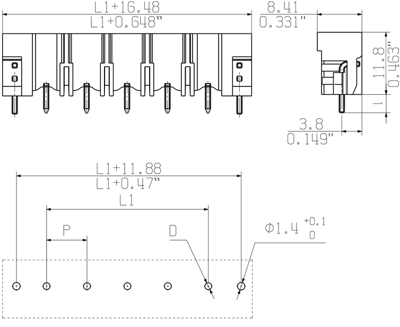 1141220000 Weidmüller PCB Connection Systems Image 2