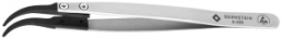 ESD SMD tweezers, uninsulated, antimagnetic, stainless steel, 125 mm, 5-436