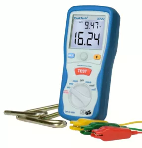 P 2700 PeakTech VDE testers, Installation testers, Insulation testers