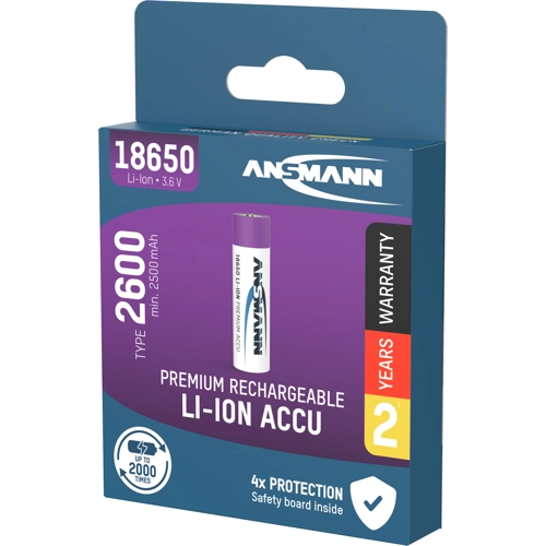 1307-0000 Ansmann Round Cell Batteries, 9V Block Batteries Image 3