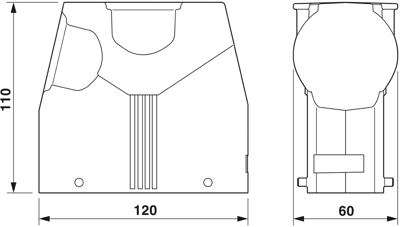 1082554 Phoenix Contact Housings for HDC Connectors Image 2