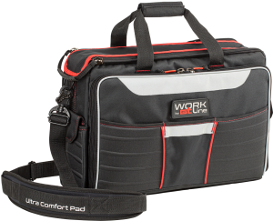 Tool and laptop bag, without tools, (L x W) 470 x 160 mm, 2.9 kg, TOP PILOT R