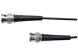 Coaxial Cable, BNC plug (straight) to BNC plug (straight), 50 Ω, RG-58C/U, grommet black, 2 m