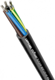 Polyolefin copolymer connection line ÖLFLEX HEAT 125 MC 450/750 V 3 G 2.5 mm², unshielded, black