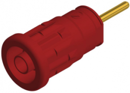 4 mm socket, solder connection, mounting Ø 12.2 mm, CAT III, red, SEP 2630 S1,9 RT