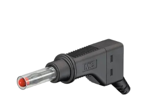 4 mm plug, screw connection, 1.0 mm², CAT II, gray, 66.9327-28