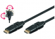 HDMI cable, 2 x 19-pole plug, 2.0 m, High-Speed with Ethernet,
