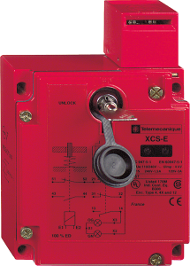 Switch, 3 pole, 2 Form A (N/O) + 1 Form B (N/C), screw connection, IP67, XCSE5511