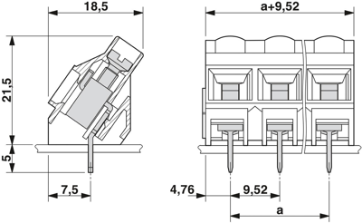 1720020 Phoenix Contact PCB Terminal Blocks Image 3