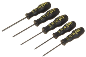 ESD screwdriver kit, T8, T9, T10, T15, T20, TORX, T4730ESD