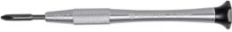 Watchmaker screwdriver, PH1, Phillips, BL 22 mm, L 112 mm, 4-368-AL