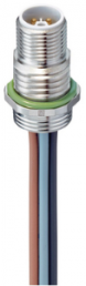 Plug, M12, 5 pole, Coupling screw, straight, 934980202