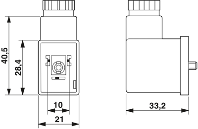 1452204 Phoenix Contact DIN Valve Connectors Image 2