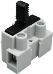 Connection terminal, 1 pole, 2.5 mm², clamping points: 1, natural, screw connection, 10 A