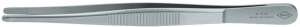 ESD precision tweezers, uninsulated, antimagnetic, stainless steel, 145 mm, 92 72 45