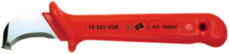 VDE-cable knives for round cable, L 180 mm, 73 g, 15-523 VDE