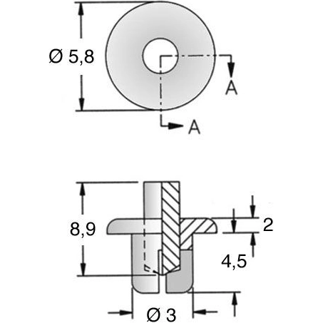072.15.330 Ettinger Rivets, Dowels Image 2