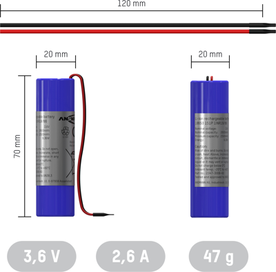 2347-3008-60 Ansmann Rechargeable Battery Packs Image 2