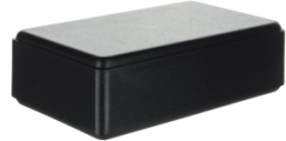 ABS enclosure, battery compartment 1 x 9V/2 x 9V, (L x W x H) 109 x 69.5 x 40 mm, black (RAL 9004), IP54, 10013-B.9