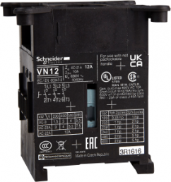 Main contact module, 3 pole, 20 A, 690 VAC, (L x W x H) 62 x 56 x 46.5 mm, for load-break switch, VN20