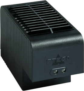 Fan heater, 100-120 V, 1000 W, (L x W x H) 152.5 x 66 x 88 mm, 03209.9-01