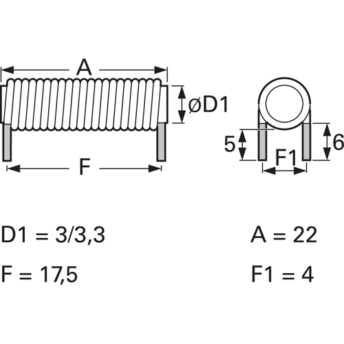 3RCC-9R0M-00 Fastron Fixed Inductors Image 2