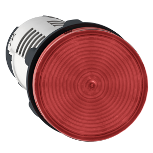 Signal light, waistband round, red, mounting Ø 22 mm, XB7EV04BP