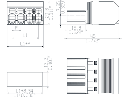 1060850000 Weidmüller PCB Connection Systems Image 2
