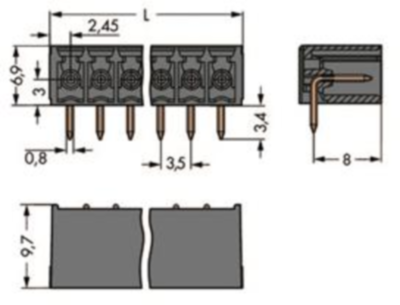 714-176 WAGO PCB Connection Systems Image 2