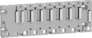 Ruggedized rack M340 - 6 slots - panel, plate or DIN rail mounting