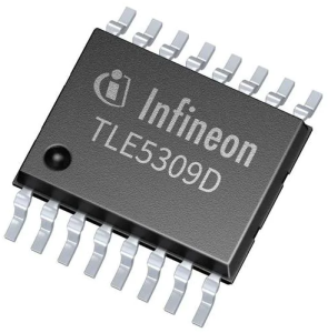Hall effect sensor, 21 to 50 mT, -0.5-6.5 V, TLE5309DE1211XUMA1, TDSO-16, -40 to 125 °C