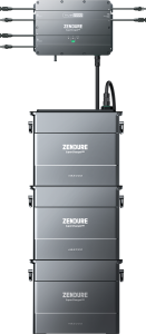 Zendure SolarFlow2000 set with 3 x AB200048V / 120Ah / 5,760Wh